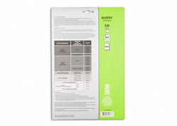 Фотобумага Cactus CS-GA4230100 A4, 230г/м2, 100л, белая глянцевая для струйной печати - фото 10235