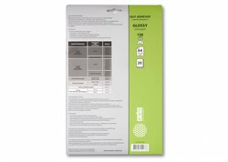 Фотобумага Cactus CS-GSA413020 A4, 130г/м2, 20л, глянцевая самоклей. для струйной печати - фото 10305