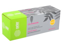 Лазерный картридж Cactus CS-PH6022M (106R02761) пурпурный для Xerox Phaser 6020, 6020bl, 6022, 6022nl; WorkCentre 6025, 6025bl, 6027, 6027nl (1'000 стр.) - фото 12267