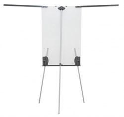 Флипчарт Cactus CS-FCT-M67x105 магнитно-маркерный, меламиновый, на треноге (67x105 см.) - фото 12772