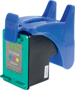 Струйный картридж Cactus CS-C8766 (HP 135) цветной для HP DeskJet 5740, 6540, 9800; OfficeJet 100, K7100; PhotoSmart 2570, 385, 475, 7850, 8050, 8100, 8700, С3100, С4100, D5060, PRO B8350; PSC 1503, 1510, 1600, 1610, 2350 (18 мл) - фото 14539