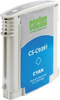 Струйный картридж Cactus CS-C9391 (HP 88XL) голубой увеличенной емкости для HP OfficeJet K5300 Pro, K5400 Pro, K550 Pro, K8600 Pro, L7400 Pro, L7480 Pro, L7500 Pro, L7580 Pro, L7590 Pro, L7680 Pro, L7780 Pro (29 мл) - фото 14604