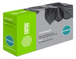 Лазерный картридж Cactus CS-SP3500XE (SP3500XE) черный для Ricoh SP3500NSF, 3510DN SF (6'400 стр.) - фото 15580