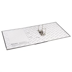 Папка-регистратор Brauberg с мраморным покрытием, 75 мм, черный корешок - фото 15699