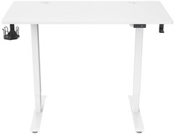 Стол Cactus CS-ED-WWT столешница МДФ белый, каркас белый, столешница 120x60 см - фото 16320