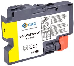 Струйный картридж G&G GG-LC3239XLY желтый для Brother HL-J6000DW, J6100DW (52 мл) - фото 17720