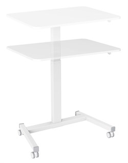 Стол для ноутбука Cactus VM-FDS102 столешница МДФ белый 80x60x122см (CS-FDS102WWT) - фото 18063