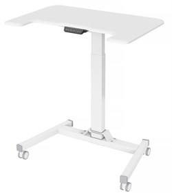 Стол для ноутбука Cactus VM-FDE101 столешница МДФ белый 80x60x123см (CS-FDE101WWT) - фото 18080