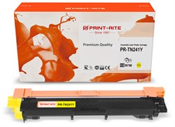 Лазерный картридж Print-Rite PR-TN241Y (TN-241Y / TFB686YPU1J) желтый для Brother HL-3170CDW (1'400 стр.) - фото 18269