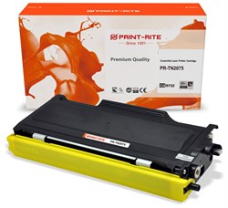 Лазерный картридж Print-Rite PR-TN2075 (TN-2075 / TFB697BPU1J) черный для Brother DCP-7010, 7010R, 7020, 7025, 7025R, FAX-2820, 2825, 2825R, 2920, 2920R, HL-2030, 2030R, 2040, 2040R, 2070N, 2070, 2070NR, MFC-7225, 7225N (2'500 стр.) - фото 18271