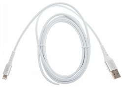 Кабель Cactus CS-LG.USB.A-2 USB (m)-Lightning (m) 2м белый блистер - фото 18766
