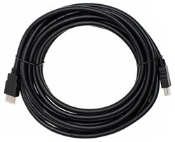 Кабель аудио-видео Cactus CS-HDMI.1.4-5 HDMI (m)/HDMI (m) 5м. позолоченные контакты, черный - фото 18817