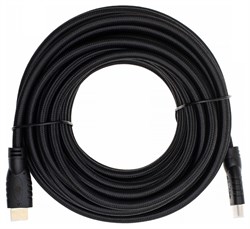 Кабель аудио-видео Cactus CS-HDMI.2-10 HDMI (m)/HDMI (m) 10м. позолоченные контакты, черный - фото 18837