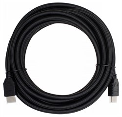 Кабель аудио-видео Cactus CS-HDMI.2-5 HDMI (m)/HDMI (m) 5м. позолоченные контакты, черный - фото 18849