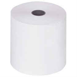 Чековая лента Brauberg термобумага 80 мм (диаметр 80 мм, длина 80 м, втулка 18 мм) комплект 6 шт. - фото 18969