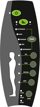 Кресло игровое Cactus CS-CHR-130-M вибромассаж, черное с подголов. - фото 20507