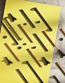 Подставка для телевизора Cactus CS-ST1247BKWN черный/орех 49"-70" макс.40кг напольный - фото 20918