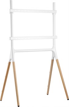 Подставка для телевизора Cactus CS-ST1247WTBCH белый/береза 49"-70" макс.40кг напольный - фото 20919