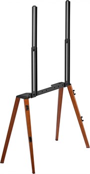 Подставка для телевизора Cactus CS-ST3644BKWN черный/орех 43"-65" макс.40кг напольный - фото 20938