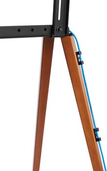 Подставка для телевизора Cactus CS-ST3644BKWN черный/орех 43"-65" макс.40кг напольный - фото 20940