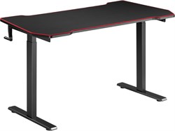 Стол для компьютера Cactus CS-MDL-BK столешница МДФ черный, столешница 140x67 см - фото 21300