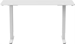 Стол для компьютера Cactus CS-EDL-WWT столешница ДСП белый, каркас белый, столешница 160x60 см - фото 21675