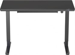 Стол Cactus CS-EGD-BBK столешница стекло черный, каркас черный, столешница 120x60 см - фото 21865