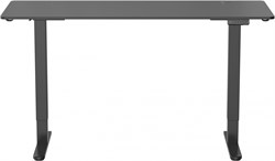 Стол для компьютера Cactus CS-EDL-BBK столешница ДСП черный каркас черный, столешница 160x60 см - фото 22208