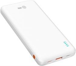 Мобильный аккумулятор Cactus CS-PBFSBA-10000 10000mAh 4.5A USB-A/2xUSB-C белый - фото 23863