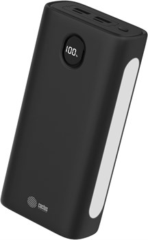 Мобильный аккумулятор Cactus CS-PBFSJA-30000 30000mAh 4.5A 2xUSB-A/USB-C черный - фото 23878