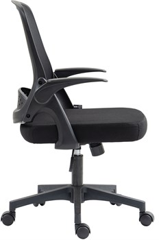 Кресло Cactus CS-MC212-BK черный низк.спин. крестов. пластик - фото 23907