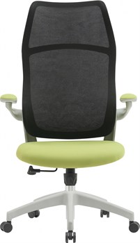 Кресло Cactus CS-GMC505-GYGN черный сиденье салатовый сетка/ткань крестов. пластик пластик серый - фото 23958