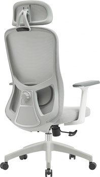 Кресло Cactus CS-GMC515-GY серый сиденье серый сетка/ткань с подголов. крестов. пластик пластик серый - фото 23966