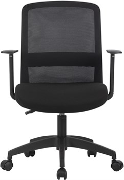 Кресло Cactus CS-MC333-BK черный сиденье черный сетка/ткань низк.спин. крестов. пластик пластик черный - фото 23990