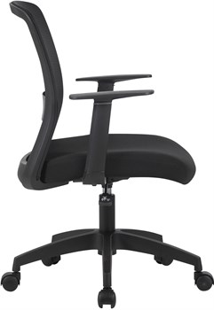 Кресло Cactus CS-MC333-BK черный сиденье черный сетка/ткань низк.спин. крестов. пластик пластик черный - фото 23991