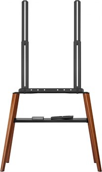 Подставка для телевизора Cactus CS-ST3645BKWN черный/орех 43"-65" макс.40кг напольный - фото 24115