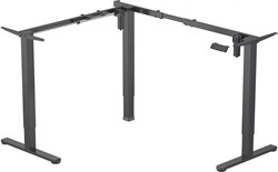 Подстолье Cactus угловое каркас черный (CS-EDXLF-BK) - фото 24201