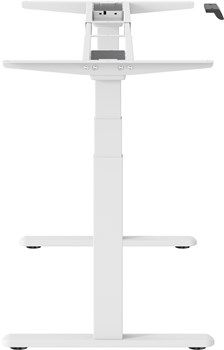 Подстолье Cactus CS-EDLF-WT каркас белый, возможные размеры столешницы: ширина 120-200 см, глубина 60-80 см - фото 24251