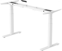 Подстолье Cactus CS-EDLF-WT каркас белый, возможные размеры столешницы: ширина 120-200 см, глубина 60-80 см - фото 24252