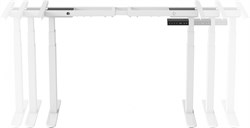 Подстолье Cactus CS-EDLF-WT каркас белый, возможные размеры столешницы: ширина 120-200 см, глубина 60-80 см - фото 24253