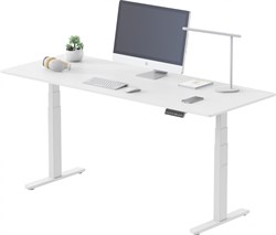 Подстолье Cactus CS-EDLF-WT каркас белый, возможные размеры столешницы: ширина 120-200 см, глубина 60-80 см - фото 24257