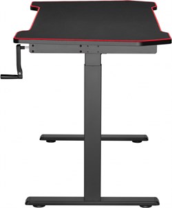 Стол для компьютера Cactus CS-MDL-BK столешница МДФ черный, столешница 140x67 см - фото 24260