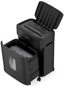 Шредер Cactus CS-SH-D4 с автоподачей (секр.P-5) фрагменты 60лист. 15лтр. скрепки скобы пл.карты - фото 24278