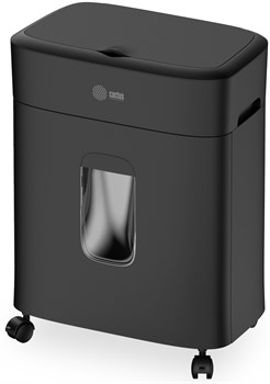 Шредер Cactus CS-SH-D4 с автоподачей (секр.P-5) фрагменты 60лист. 15лтр. скрепки скобы пл.карты - фото 24286