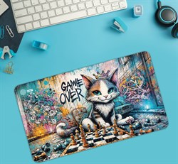 Коврик для мыши Cactus Game Over 700x400x4мм (CS-MP-COR01XLL) - фото 24314