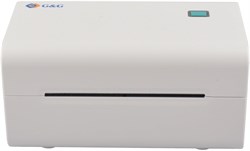 Термопринтер G&G GG-D420 203dpi 152мм/с/USB для печ.накл. белый - фото 24457