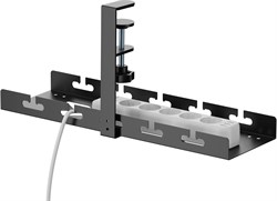 Кабель-канал Cactus CS-CM-400-1BK для столов 40x12.9x19см черный - фото 24494