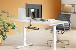 Кабель-канал Cactus CS-CM-400-1BK для столов 40x12.9x19см черный - фото 24495