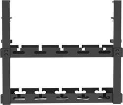Кабель-канал Cactus CS-CM-400-2BK для столов 40x13.4x34.2см черный - фото 24501