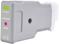 Струйный картридж Cactus CS-PFI321M (PFI-321 M) пурп.пигм. для Canon imagePROGRAF TM-250, 255, 350, 355 (55 мл) - фото 24551